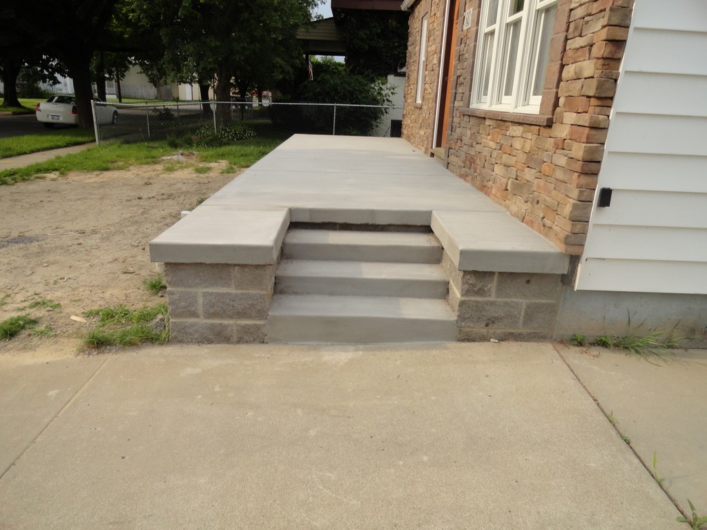 concrete steps 23