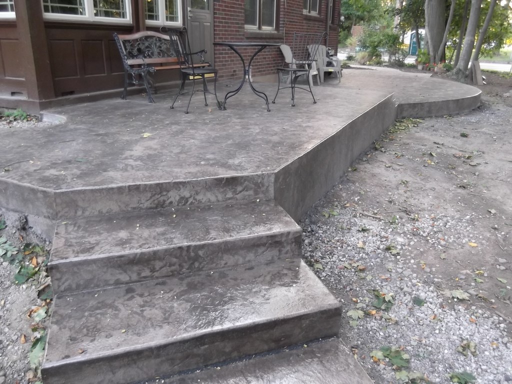 concrete steps 76