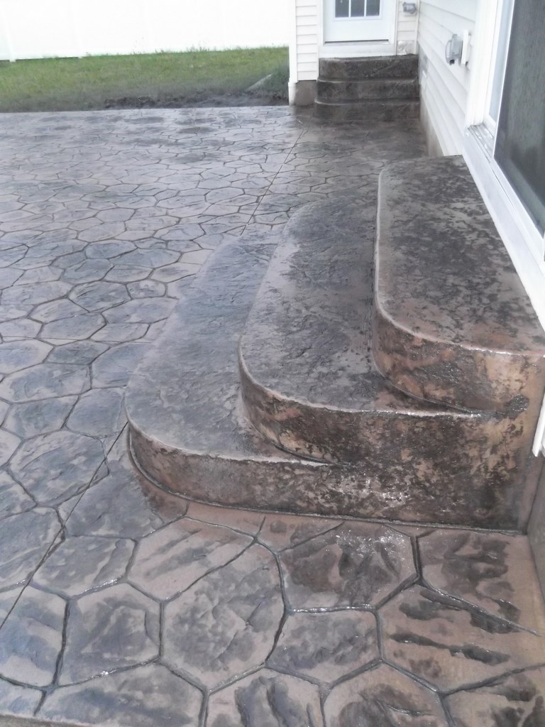 concrete steps 104